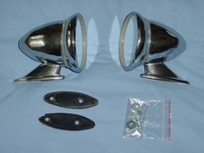 Classic Bullet Style Side View Mirrors