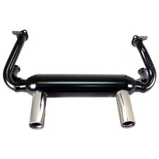 Empi 3418 Vw Bug 2 Tip Exhaust System For Air-cooled Vw Beetle Ghia Empi 3418 Vw Bug 2 Tip Exhaust System For Air-cooled Vw Beetle Ghia