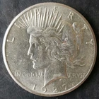 1927 $1 Peace Silver Dollar