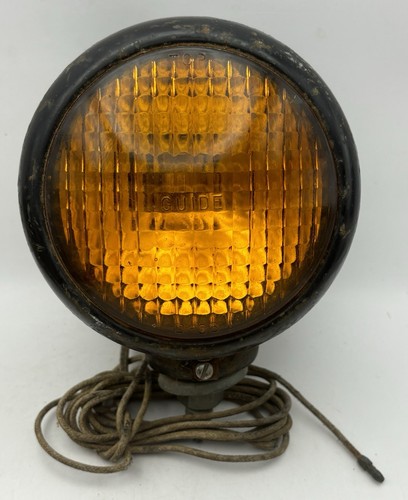 Vintage Guide D-68 Truck Or Bus Front Fender Mounted Turn Signal Lamp Light USA