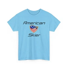 American Skier Inland Boats Vintage Waterskiing Powerboat Retro Ski Logo T-Shirt