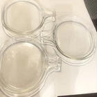 Seven Vintage Pyrex Clear Glass Dish 600-B