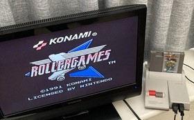 NES ~ ROLLERGAMES ~ Nintendo NES-US-AUS Game Cart + Sleeve + Inst Box Pal A