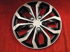 Walmart, Amazon, Roadfit : 15-inch, ABS, Silver & Black, Replacement Hubcap