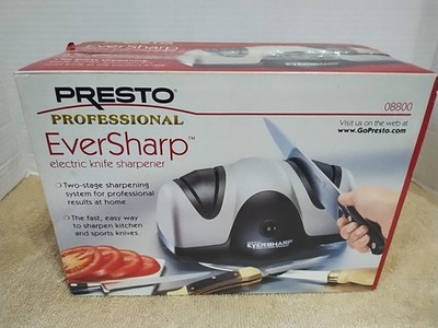 Presto 08800 Professional Eversharp Electric Knife Sharpener 2 Stage System