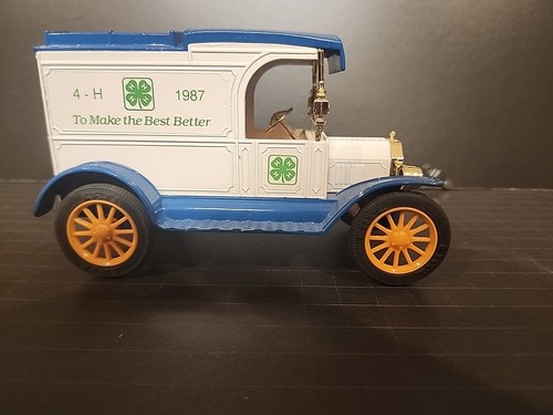 1987 4-H Coin Bank (Ertl Ford 1913 Model T Van #1 of 1000 Limited Edition - Picture 6 of 11