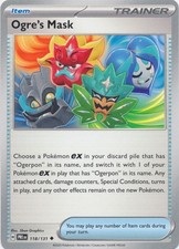 Ogre's Mask - 118/131 - Uncommon - Prismatic Evolutions - Near Mint