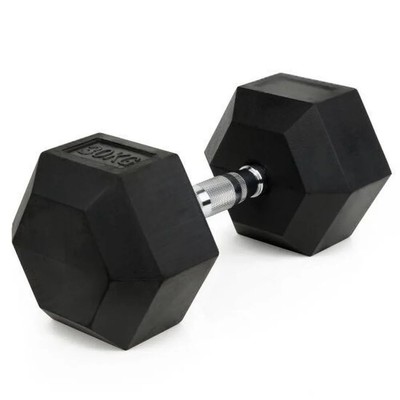 Hex Hanteln 1- 30 kg Hexagon Kurzhanteln schwarz Kompakthantel