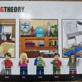 LEGO Ideas The Big Bang Theory #21302 New Sealed Minifigures Sheldon Leonard Amy