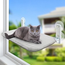Cat Window Hammock 55lbs Heavy Duty Foldable Cordless Perch Suction Cup Bed