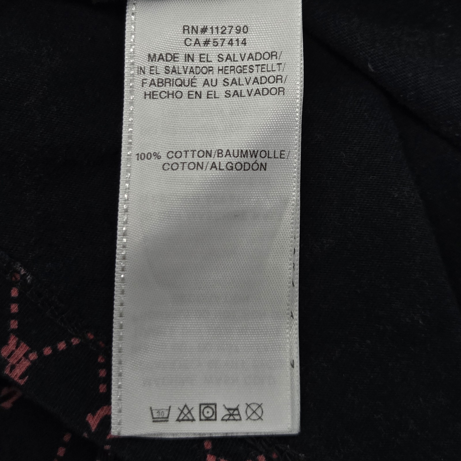 True Religion Men's 2XL Black Red Crew Neck Short Sleeve T-Shirt Monogram thumbnail 8