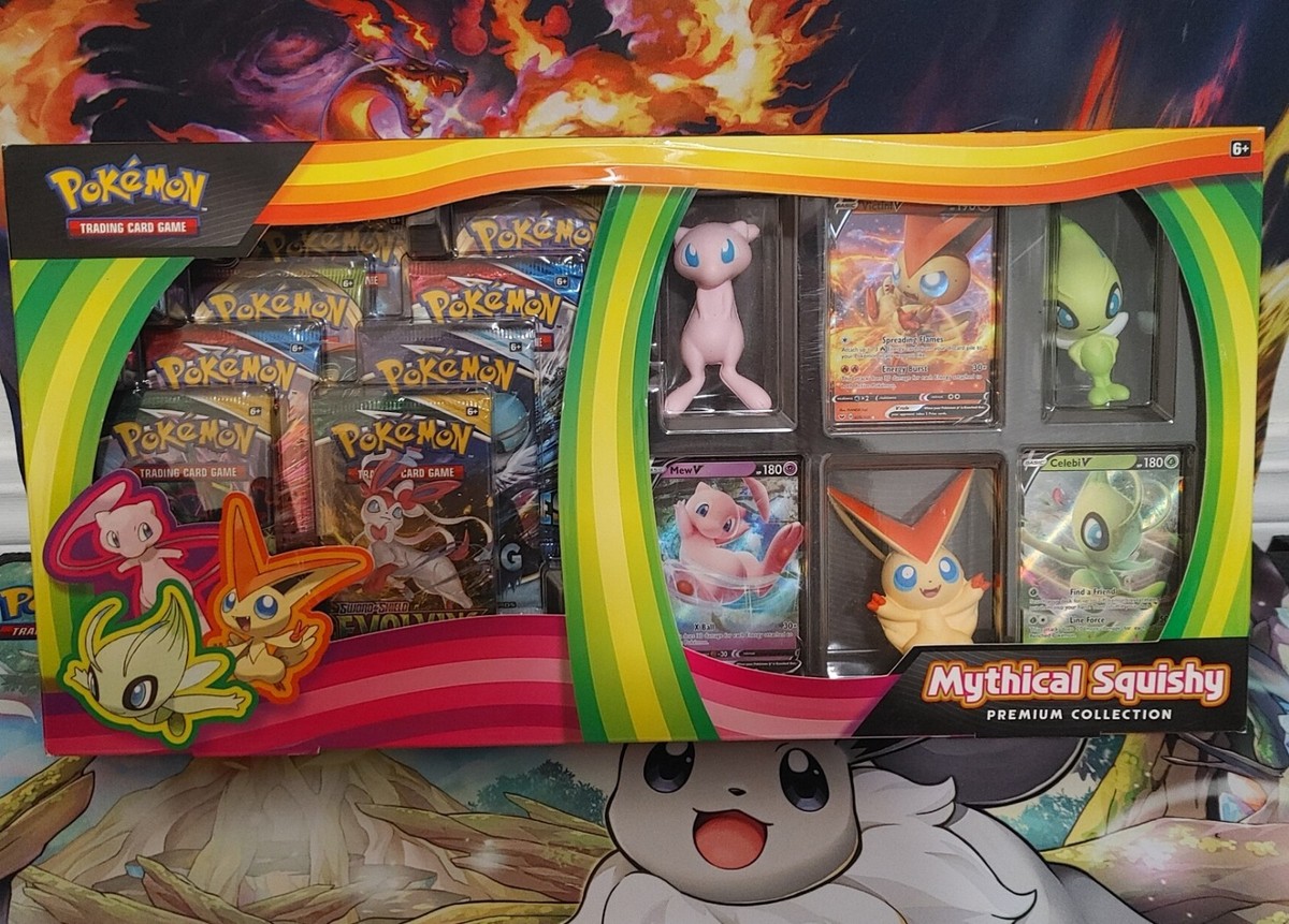 未開封 Mythical Squishy Premium Collection Pokemon Mythical Squishy Premium Collection, Trading Card Game Set