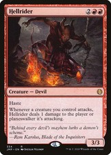 MTG Hellrider - 334 / English / Near Mint