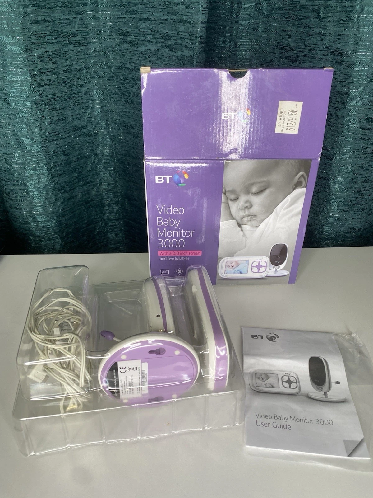 BT Video Baby Monitor 3000 Parent Unit Screen & Camera Tested 1 POWER SUPPLY
Opens in a new window o