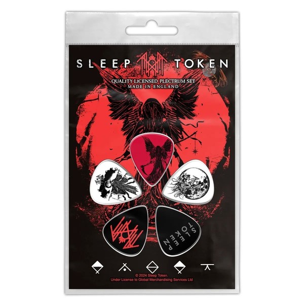 Sleep Token 'Take Me Back To Eden' Plektren-Paket - Neu & Offiziell!-image