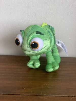 Disney Store Tangled ''Pascal'' - 6'' Plush Green Chameleon Rapunzel