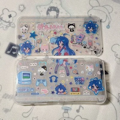 KAWAIIFANFANS Cute custom goo sticky card + clear case for ds