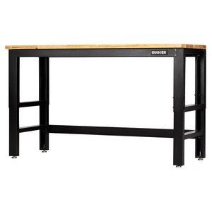Bunker Hardwood Worktop Workbench - Image 3
