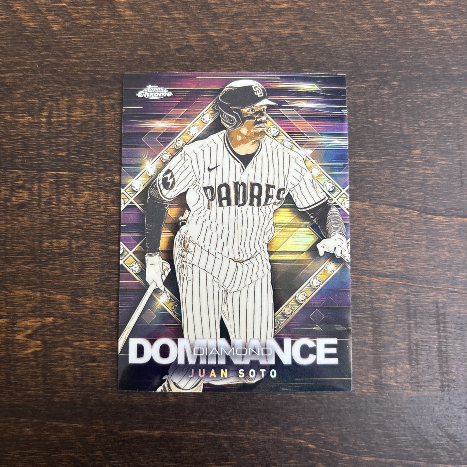 2023 Topps Chrome Update Diamond Dominance Case Hit Juan Soto #DD-10 Padres