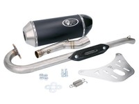 Auspuff Turbo Kit Carbon H2 Quad / Atv 4T FüR Kymco Kxr 250, Mxu, Maxxer 250/300