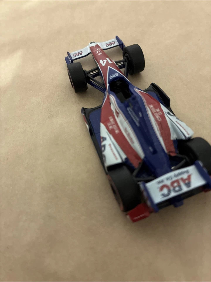 2012 Greenlight Indycar Takuma Sato #14 ABC 1/64 HTF Rare AJ Foyt Loose - Image 3 of 4