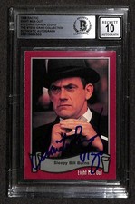 Christopher Lloyd Signed Eight Men Out Trading Card #18 BECKETT Autograph 10