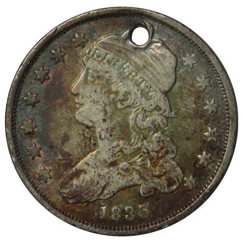 1833-P Capped Bust Quarter — photo from another recent sale