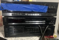 Kenwood KA-87 2-Channel Stereo Integrated Amplifier w/ Graphic EQ Black