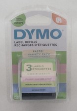 Dymo LT Label Refill Pastel Variety Pack 3 - Strawberry Pistachio Cream Daydream