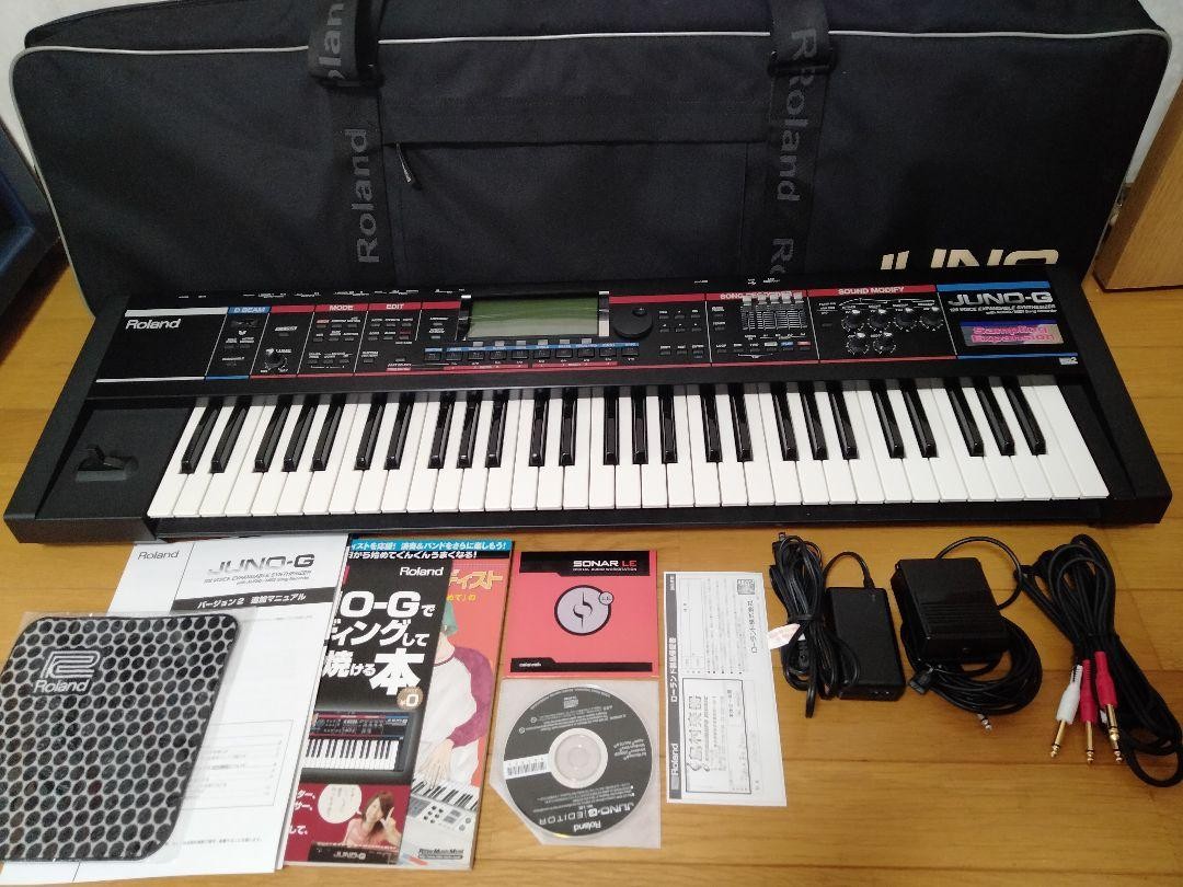 Roland JUNO-G Synthesizer with 128MB Memory and Stand | eBay