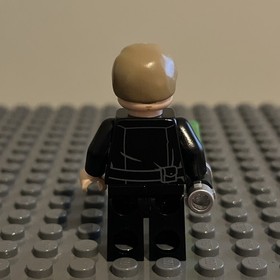 Lego Luke Skywalker Minifigure Jedi Dark Tan Smooth Hair Star Wars sw0635 - 1V