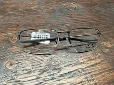 OAKLEY OX5148-0256 Oakley Wingback SQ Pewter Eyeglasses Frames 56-18-136 🔥NEW🔥