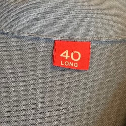 Camisa De Colección Rara Años 60 Hecha en EE. UU. Poliéster Ropa de Trabajo Ocio Talla 40 Larga - Imagen 7 de 7