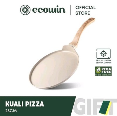 Ecowin Cookware Periuk Nonstick Stone Fry Pan Pizza Pan Pfoa Frying With Granite