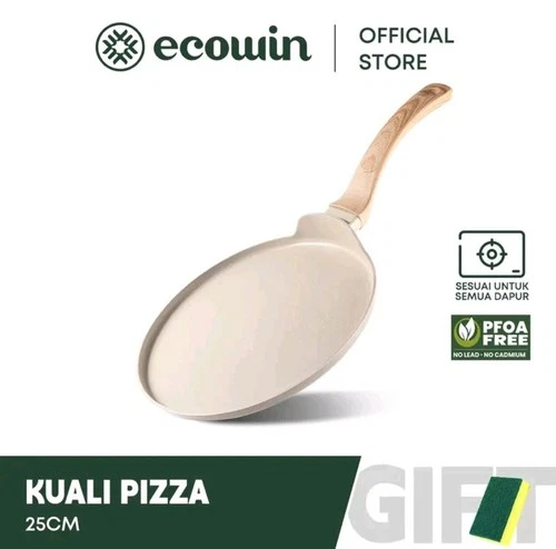 Ecowin Cookware Periuk Nonstick Stone Fry Pan Pizza Pan Pfoa Frying With Granite