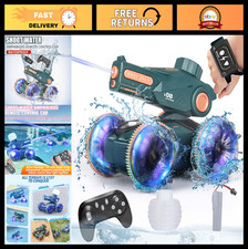 3-in-1 Amphibious Remote Control Car  Boat, Waterproof RC Vehicle, Adjustable S