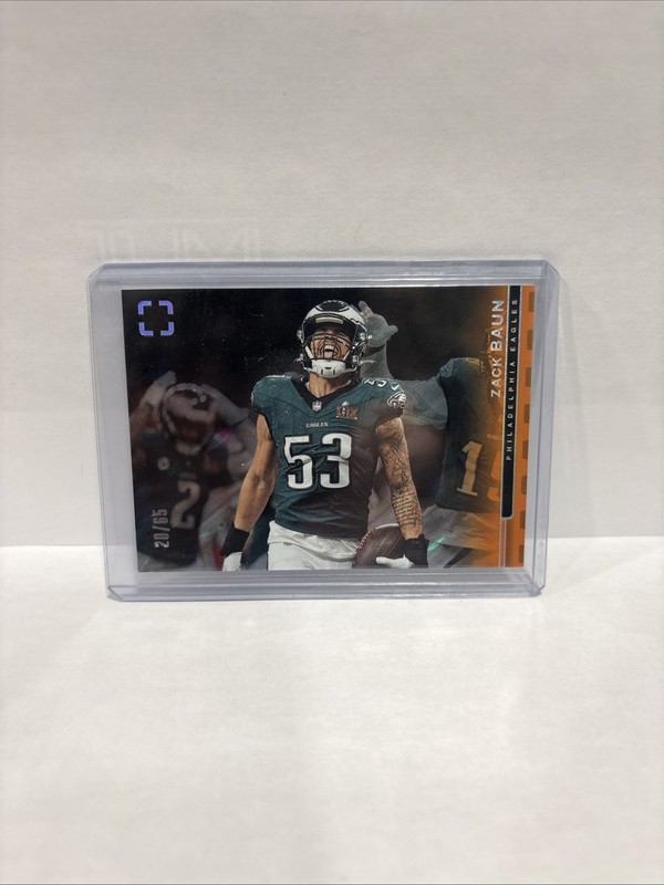 Panini 2025 Photogenic Zack Baun /99 #106 - Philadelphia Eagles Football NFL