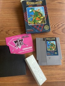 Commando, Smash Tv, Sky Shark Lote-3 NES Nintendo Cartucho Caja Manual Aut&eacute;ntico