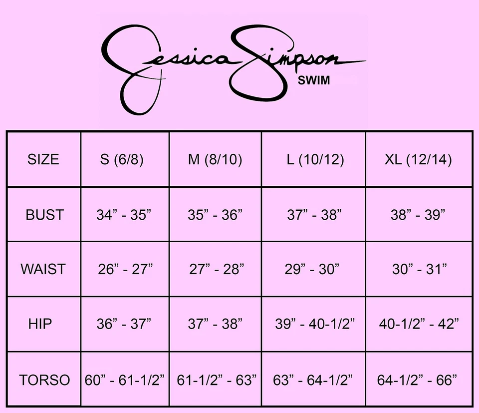 $44 Jessica Simpson Womens Standard Mix & Match Floral Bikini Orange Size Small - Image 2 of 2