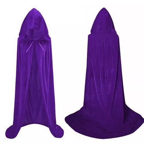 UK Hocus Pocus Witch Mary Sarah Winifred Cosplay Costume Sanderson Sisters Cloak - Picture 3 of 19