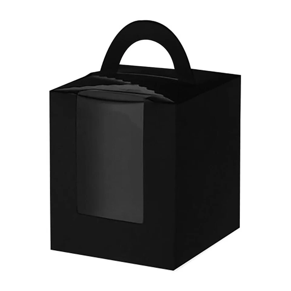 VDL Single Cupcake Boxes Cake Boxes Wedding Party Gift Boxes 11 colours - Image 3 of 4