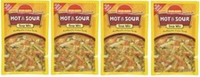 Hot and Sour Soup Mix Pack of 4 Easy Asian Recipe Fast Authentic Flavors 1.34oz