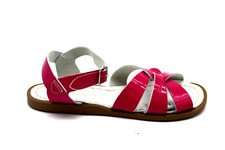 SUN SAN SALT WATER SANDALS ORIGINAL FLAT 818S SHINY FUCHSIA WOMENS SANDALS