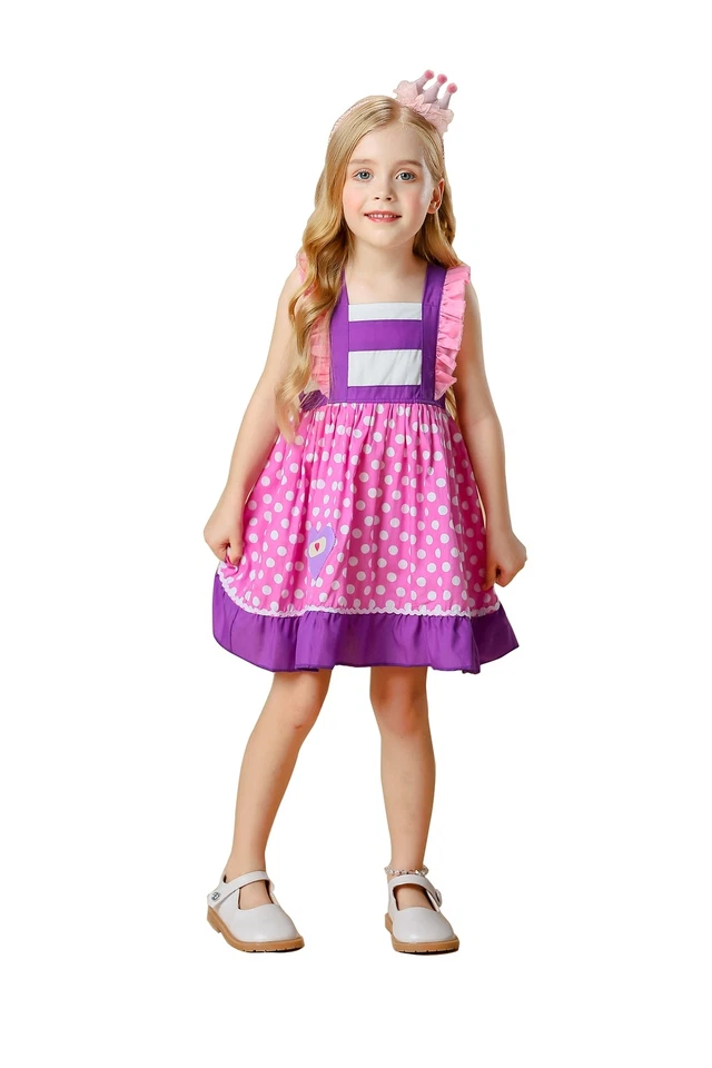 Wilderness Costume Theme Twirl Dress animal kingdom outfit Girls Explorer Dress - Image 2 of 4