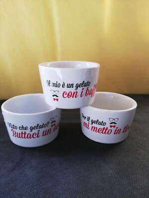 MCCAFÉ 3 CUPS ICE CREAM CUPS ICE CUPS SELECT MCDONALD'S 2014 NEW 