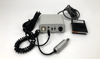 Aseptico AEU-10 Dental Handpiece Motor W/TREADLITE II T-91-S 15A 1/2HP Dual Foot