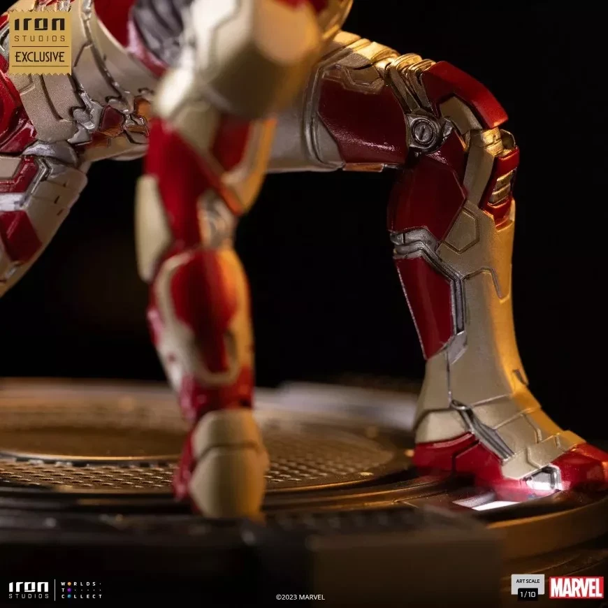 Фигурка Iron Studios Iron Man Mark XLII Statue Mk 42 1:10 Marvel MCU CCXP Limited - Изображение 4 из 4