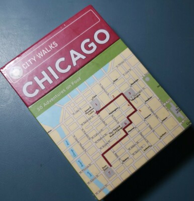 City Walks Deck: Chicago: 50 Adventures on Foot Christina Henry de Tessan NEW