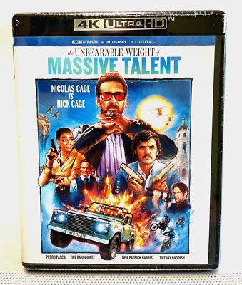 The Unbearable Weight of Massive Talent (4K UHD + Blu-ray + Digital) NEW/SEALED