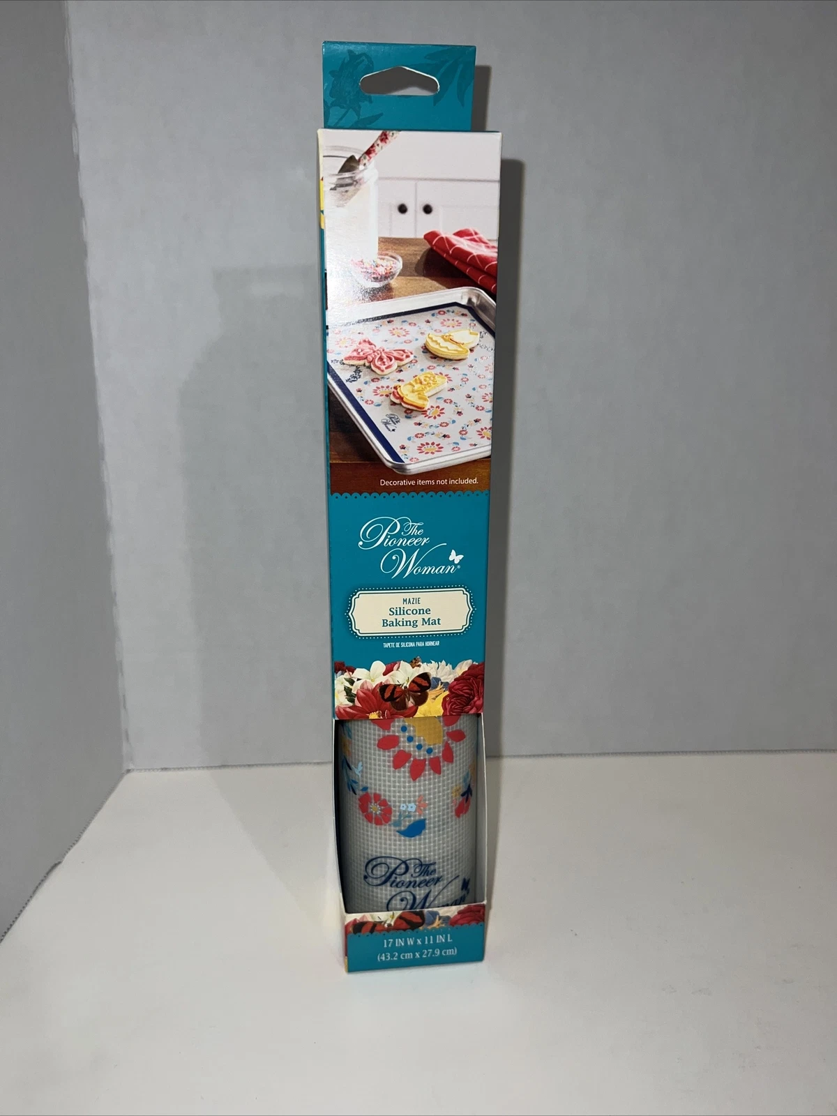 THE PIONEER WOMAN~MAZIE SILICONE BAKING MAT-17"W x 11"L-*FAST* SHIPPING *NEW
Opens in a new window o